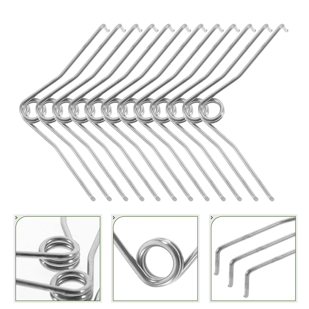 

12 Pcs Garden Pruner Spring Small Springs V Pruning Shears Trimming Replacement Hand Pruners Stainless Steel Tools