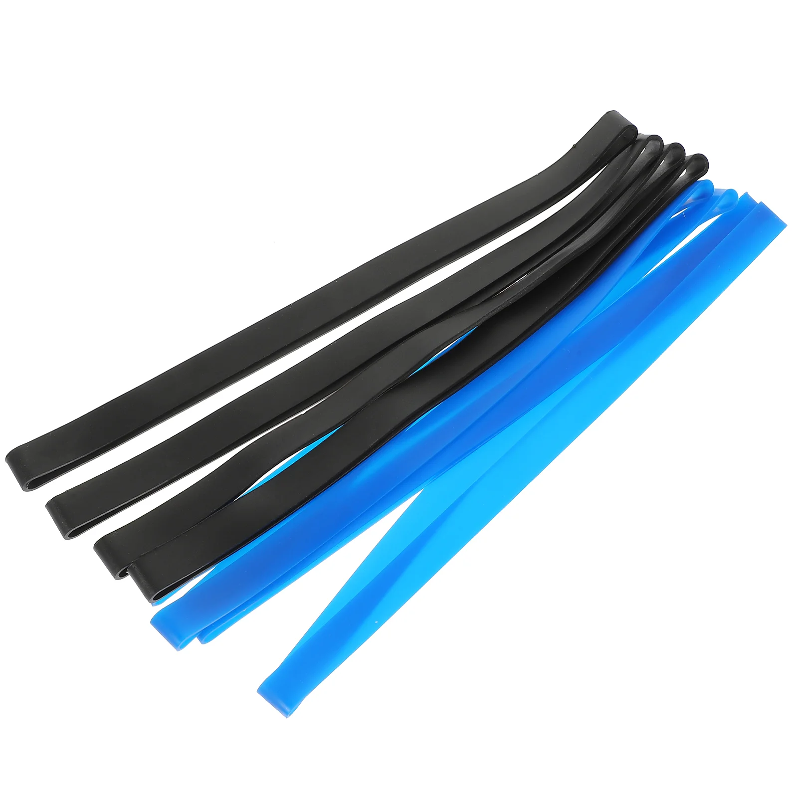 

8 Pcs Strap Silicone Colorful Bands Fixing Portable Small Reusable Elastic Straps