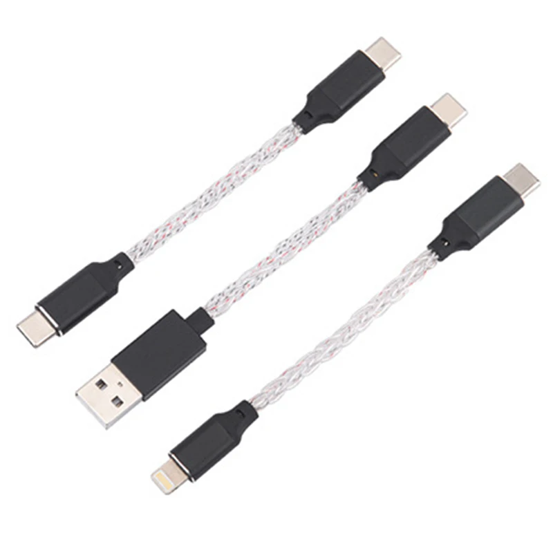 

OTG Multi-Function Adapter Cable Lightning TYPE-C USB Interface Wire Control Applicable to Apple Android Computers