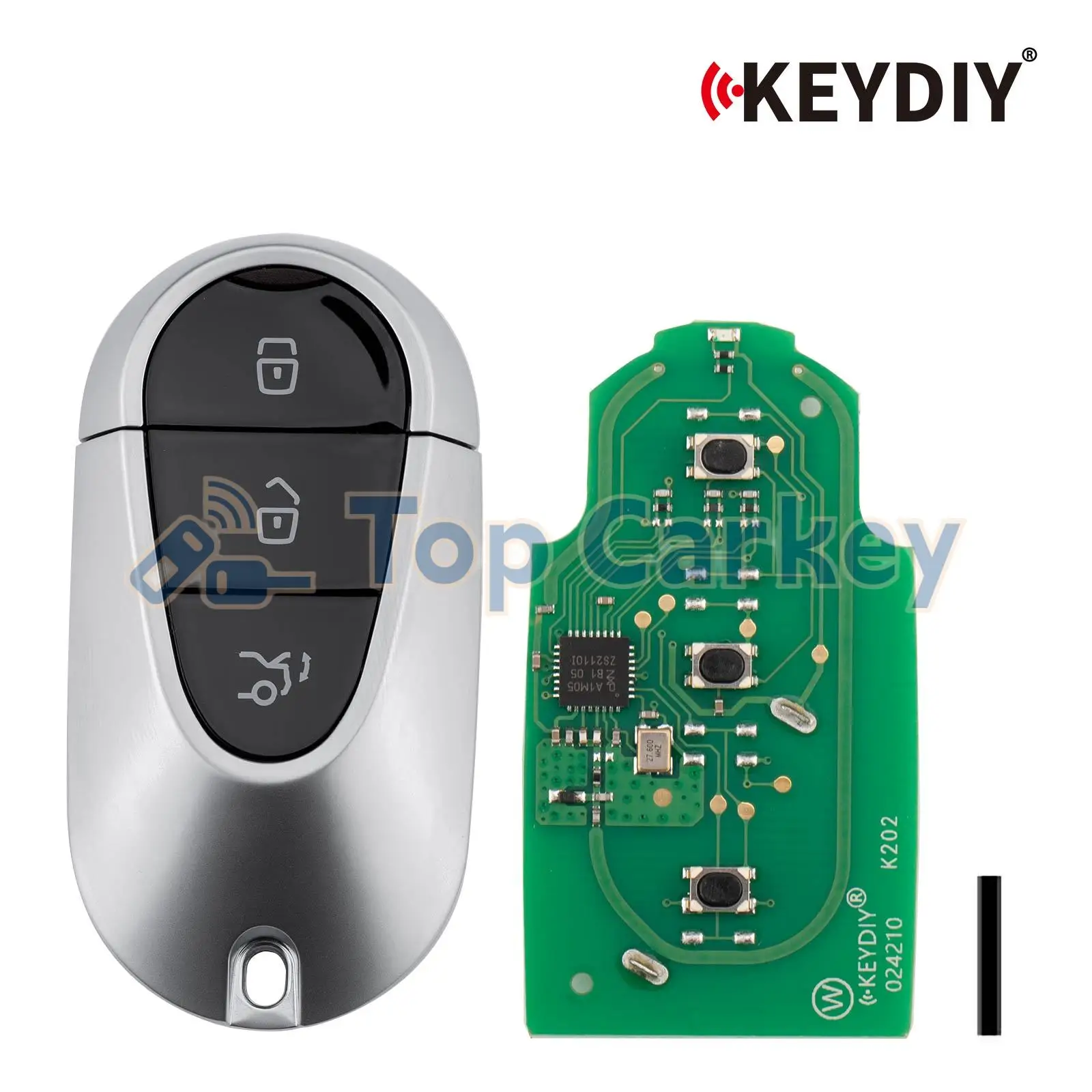 

Универсальный смарт-ключ KEYDIY KD ZB29-3 ZB29-4, совместимый с Mercedes-Benz классов A, C, E, GLA, GLB, GLC, GLE, GLS