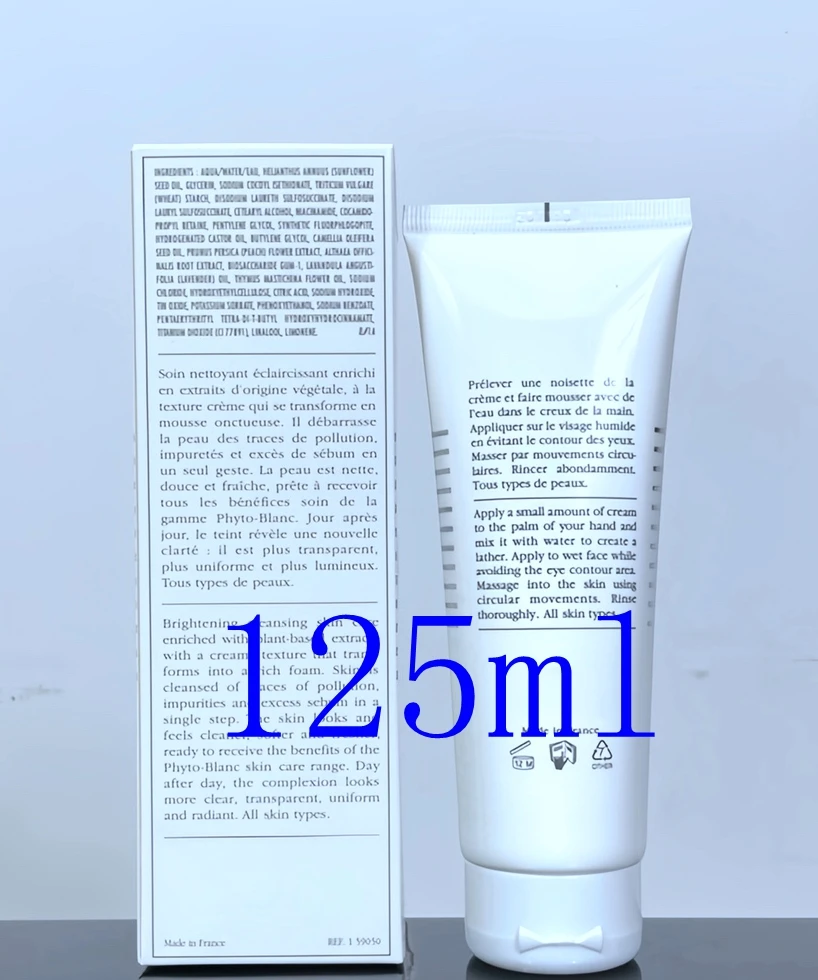 

NEW 125ML Facial Cleanser Foam Face Wash Whitening Gentle Cleansing Skin Clean And Soothing Face Care For Women Beauty Health