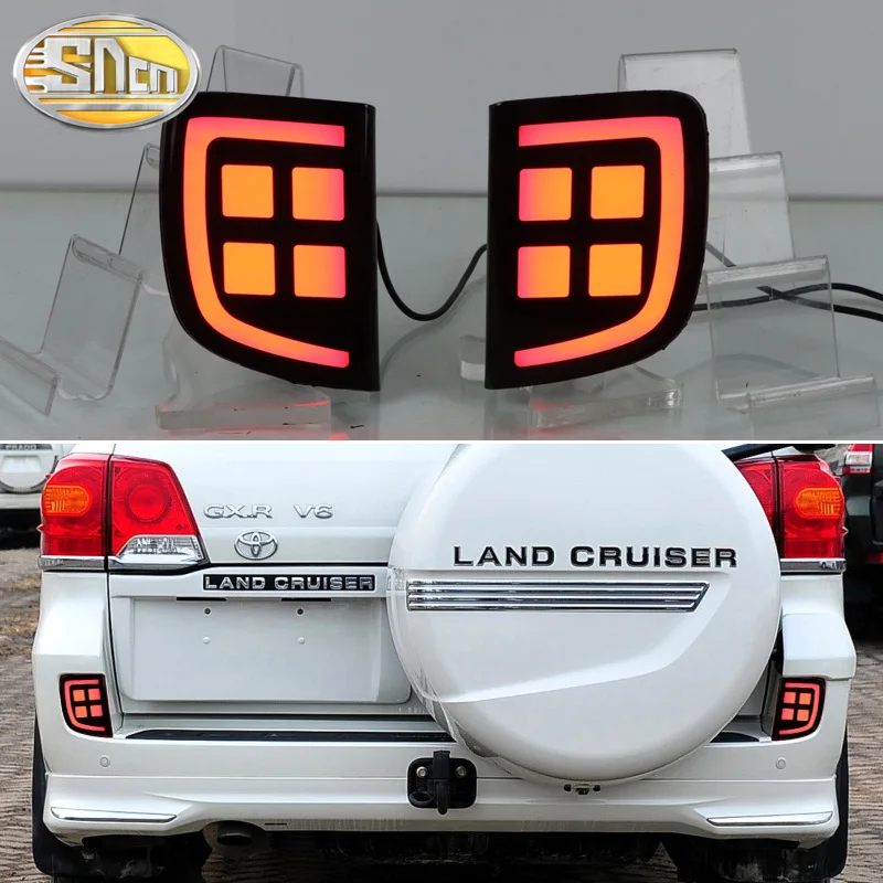 

Фонарь задний для Toyota Land Cruiser 200, 2008-2015, 3 в 1