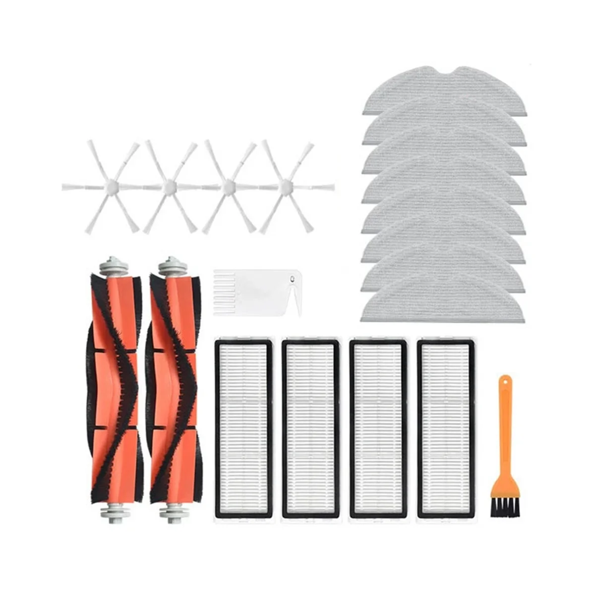 

New Side Brush HEPA Filter Main Brush Mop Kit for Xiaomi Mi Robot Vacuum Mop 2 STYTJ03ZHM Vacuum Cleaner