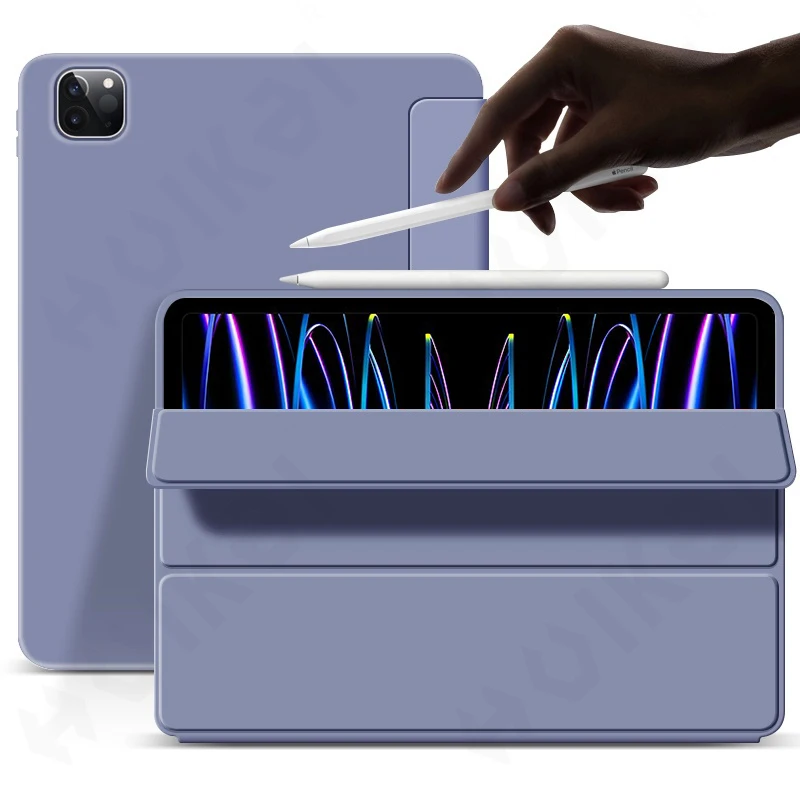 

Case For iPad 10.2 Pro 11 12.9 2022 2021 2020 /Mini 6 5 4 Generation Smart Ultra Slim Magnetic Folding Flip Stand Soft TPU Case