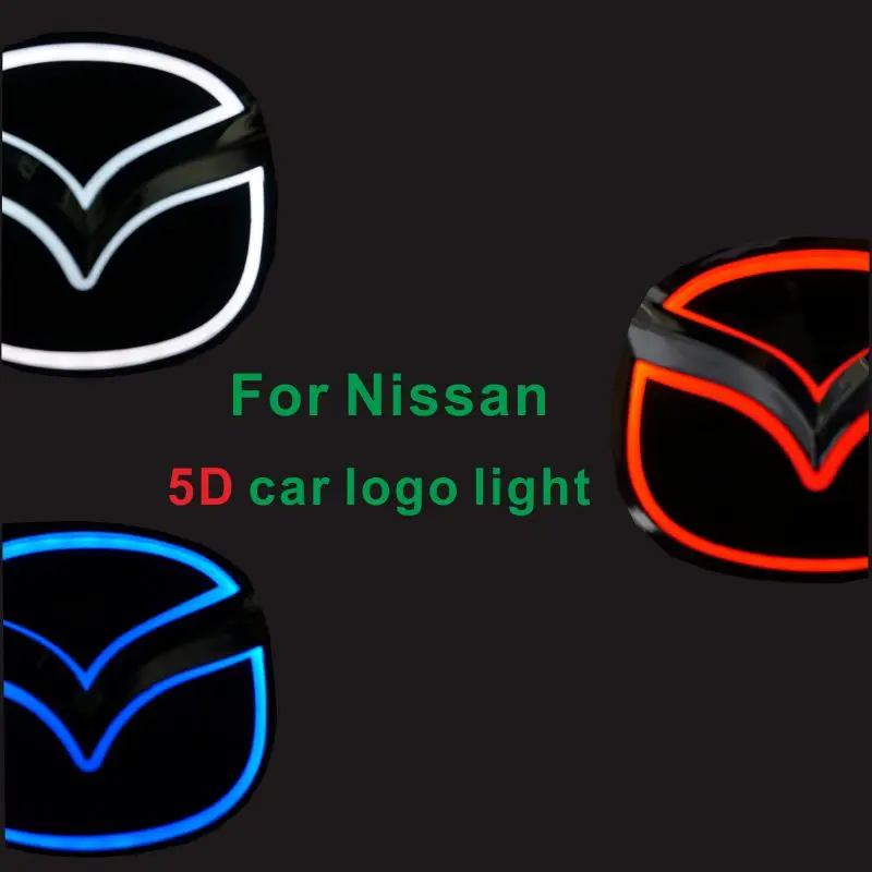 

5D Car Front Grille Trunk Logo LED Light Retrofit Light For MAZDA6 MAZDA2 MAZDA3 CX7 MAZDA CX7 8 MAZDA8 Mazda LED accessories