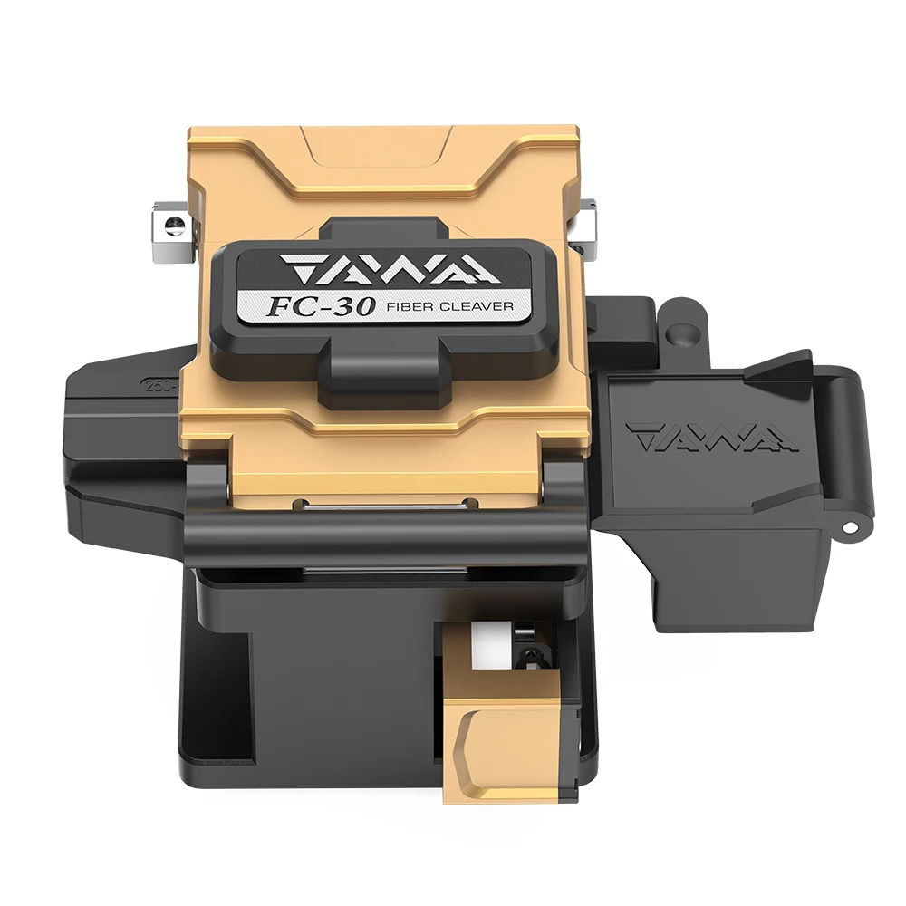 Handheld Optical Fiber Cleaver FC-30 Double Fixture Standard Less Than 0.5 Degrees With Tungsten Steel Blade