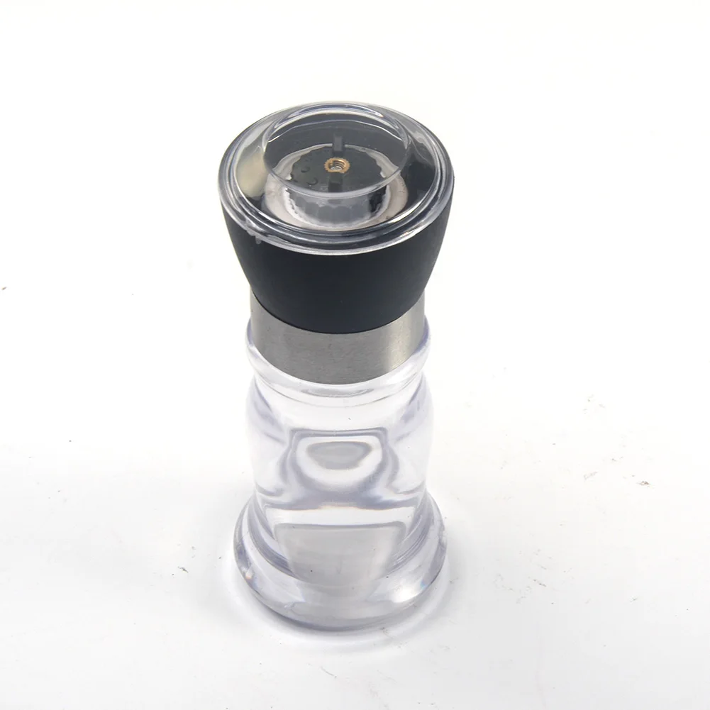 

Пластмассовые для приправ приправа, кухонный инструмент, портативная ручная удобная Многофункциональная домашняя мельница для перца