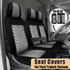 1 + 2 Разделение сиденья авто грузовик сиденье для внедорожника Чехлы для Ford Transit, сшитый на заказ для Опель для RenaultBerlingoToyota Hiace
