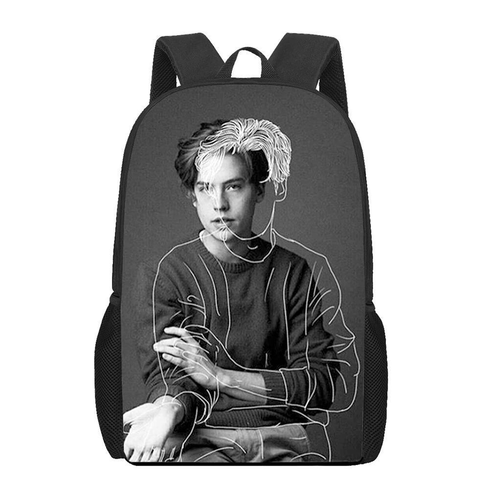 

Набор школьных сумок Cole Sprouse Moley Riverdale с 3D принтом для девочек-подростков, детские портфели для учеников начальной школы