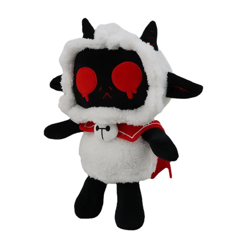 

Кавайная плюшевая игрушка из культа ягненка, плюшевые игрушки из аниме, Черная овечка, плюши из ягненка, игрушки из мультфильма для девочек, ...