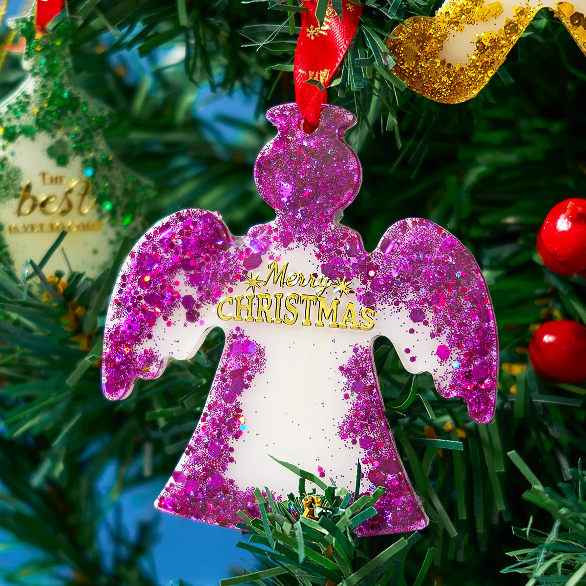 Рождественские Подвески искусственный имбирь ручной работы человек ангел