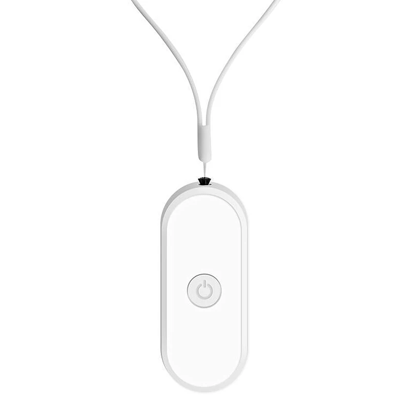 

Hanging Neck Air Purifier, Stylish Personal Wearable Mini Portable Negative Ion Air Purifier White