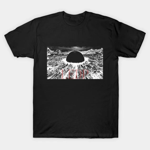 

Men tshirt Destroying New Tokyo Akira TShirt women T-Shirt tees top