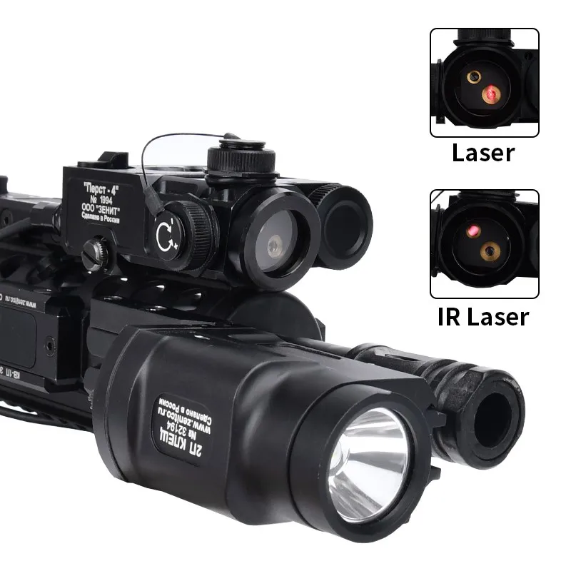 

Tactical Zentico Perst 4 All Metal IR Light Strobe Indicator KLESCH 2P AK-SD Klesch 1 S 2U 2P Brightness adjust Hunting Laser