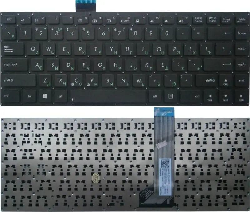 Клавиатура для ASUS VivoBook S400 S400C S400CA S400E p/n: AEXJ7701110|Клавиатуры замены| |