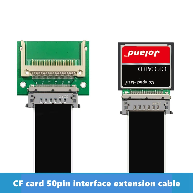 Adaptador Flexível do Cabo de Extensão da Relação do Extensor 50pin do Cartão do cf Equipamento de Máquina Ferramenta de Controle Industrial Cartão de Armazenamento Digital Cabos de computador e conectores