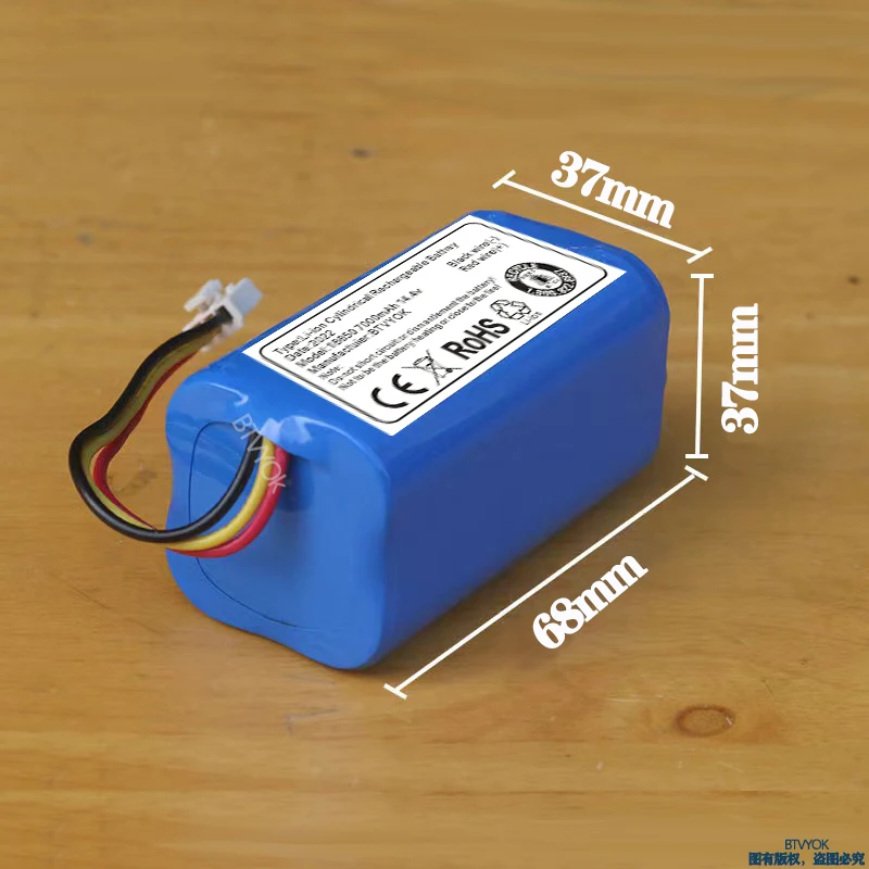 

BTVYOK new 14.4v 7000mAh Battery for LIECTROUX C30B Robot Vacuum Cleaner, Free Air Shipping from 1 Piece