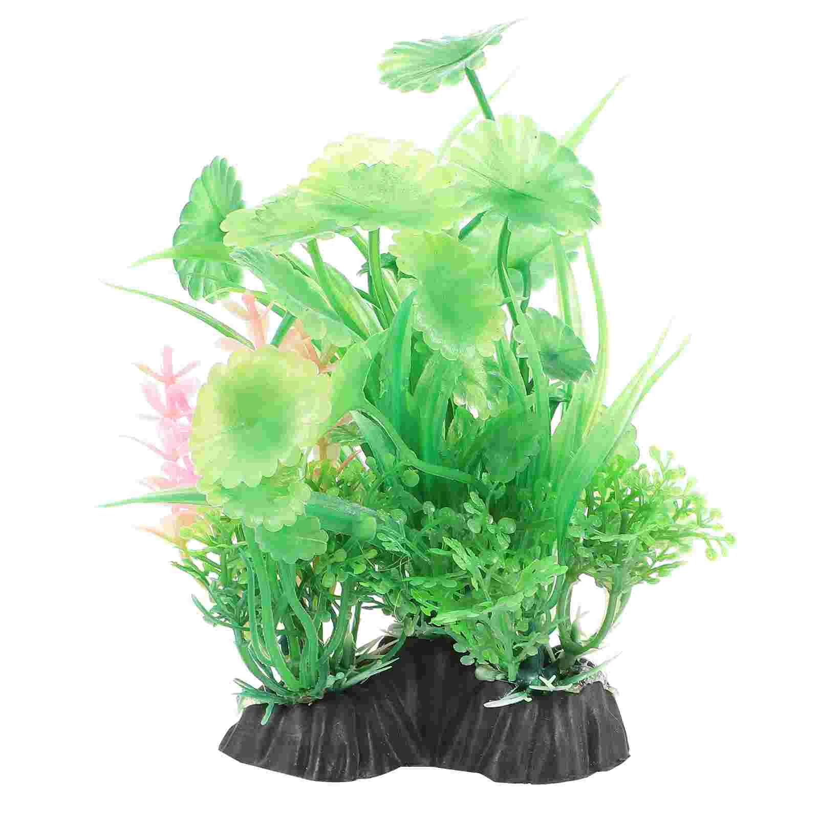 

Aquarium Ornament Fishtank Green Decor Landscape House Supplies Resin Accessory Pet Reptile Artificialplastic