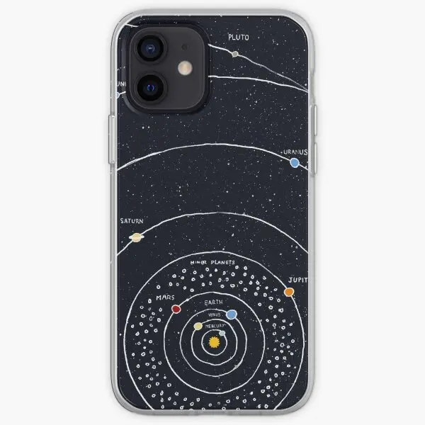 

Жесткий чехол для Iphone с солнечной системой, чехол для телефона, настраиваемый для iPhone X XS XR Max 11 12 13 14 Pro Max Mini 6 6S 7 8 Plus, узор