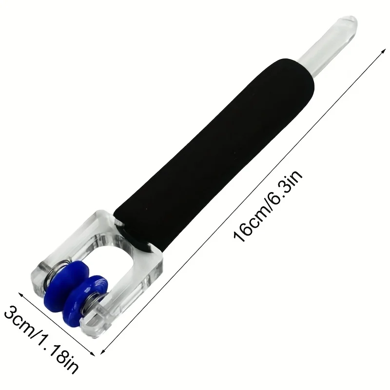 

Профессиональный щипцы для полировки фольги, 1 шт., двойные подпружиненные ролики для алюминиевой фольги и стекла, регулируемый ручной инструмент с