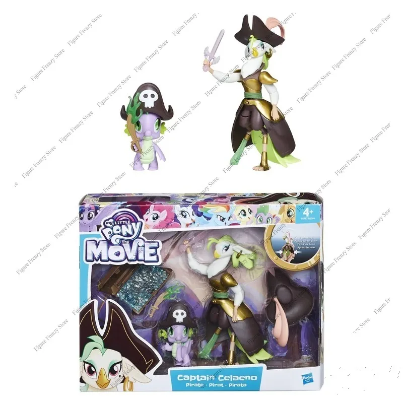 Фото Специальное предложение: Hasbro My Little Pony The Movie Guardians Harmony Applejack Captain Celaeno, фигурка Бойла, игрушки Mol, подарки для детей №3