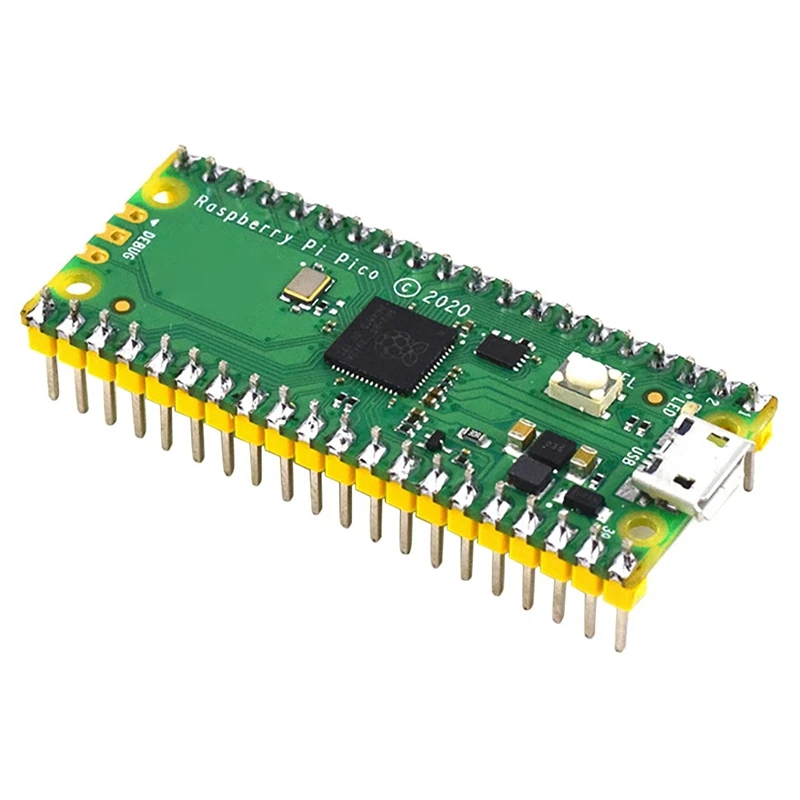 

Pico Development Board for Raspberry Pi Pico Dual-Core RP2040 Arm Cortex MO+Processor 133 MHz Support Mciro Python