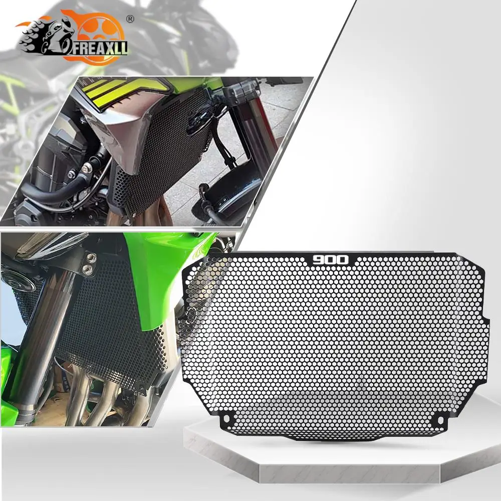 

For KAWASAKI Z900 Z 900 2017 2018 2019 2020 2021 2022 Motorcycle Radiator Grille Guard Cover Protection Cooler Tank Protetor