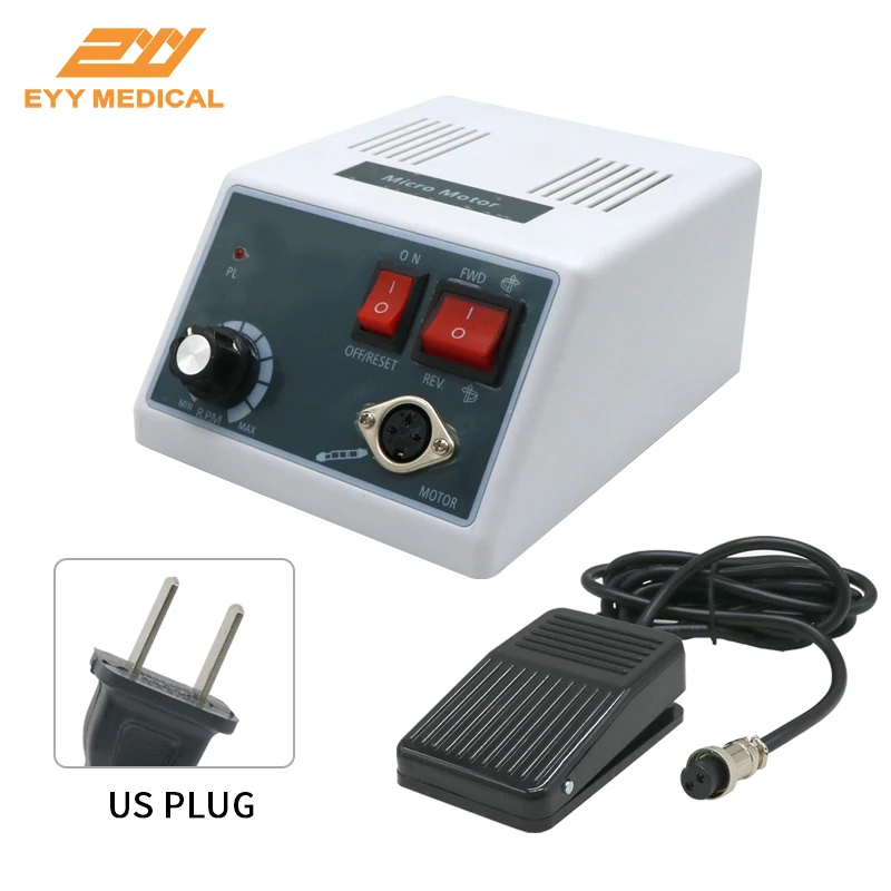 EYY 35000rpm Dental E-Type Micro Motor Micromotor Polishing Handpiece Handle For Marathon Machine Dentistry Lab Equipment