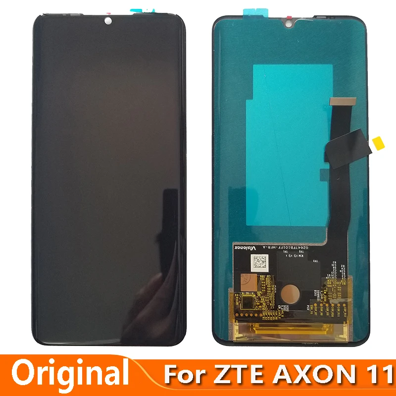 Оригинальный AMOLED 6 47 &quotдля ZTE Axon 11 4G 5G A2021 A2021G A2021L ЖК-дисплей детали для замены |