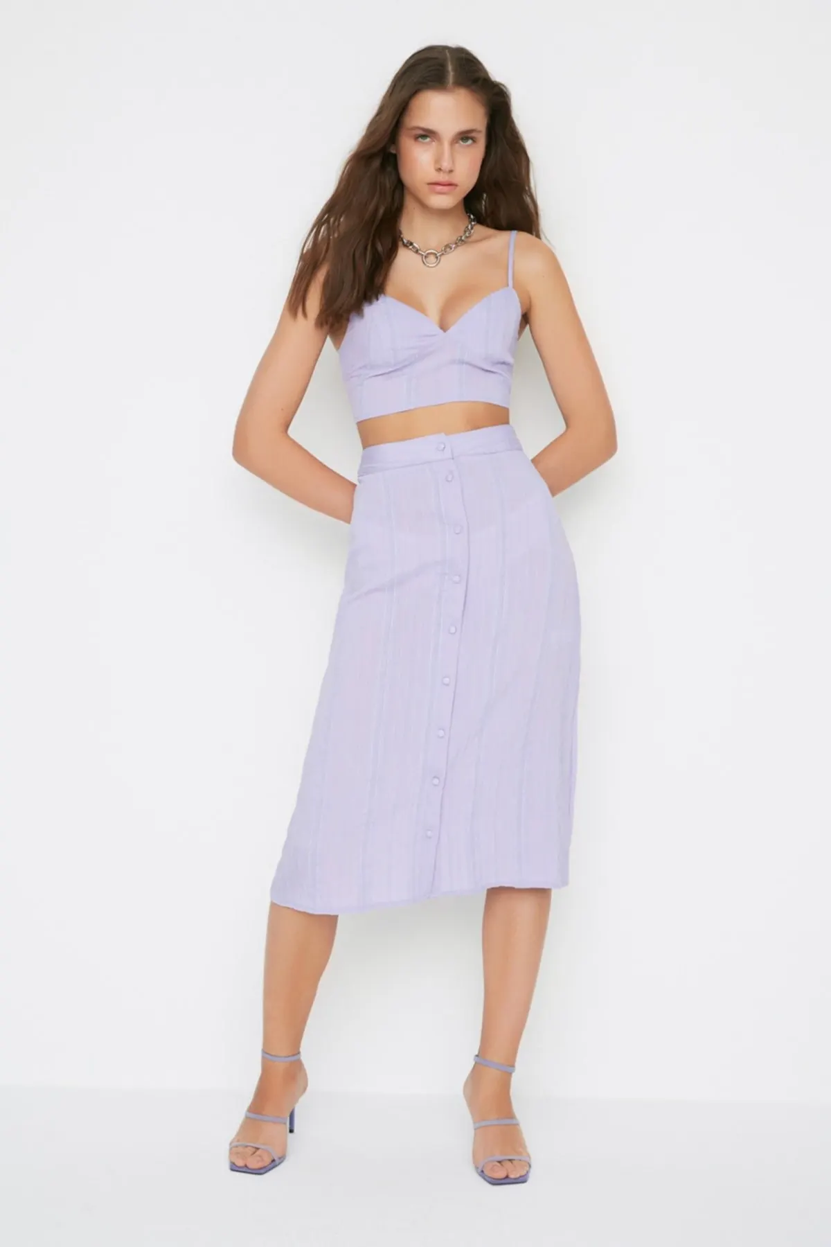 

Women's Skirt Design Lilac Plaid Skirt Summer Cute Style Empire Slim Folds Above Knee Sexy Mini Skirts