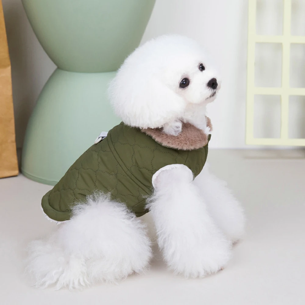 

Жилет для домашних животных с кольцами и ремнями, одежда унисекс, удобная очень теплая куртка для собак на свежем воздухе на весну или осень,...