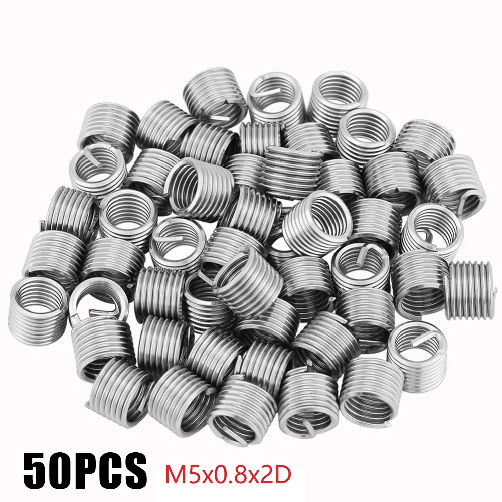 

50 шт., втулка для резьбы проволоки m5x0, 8x2d