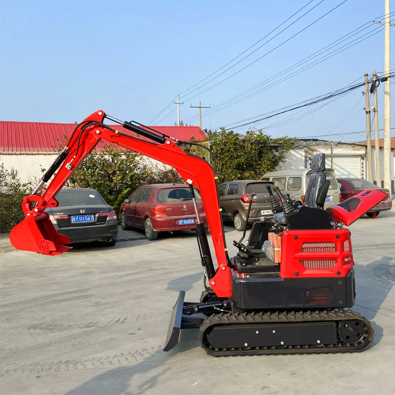 China CE/EPA Kubota Diesel 2 Tons Agricultural Equipment Easton Traveling Motor Mini Excavator Digger Machine 2 Ton