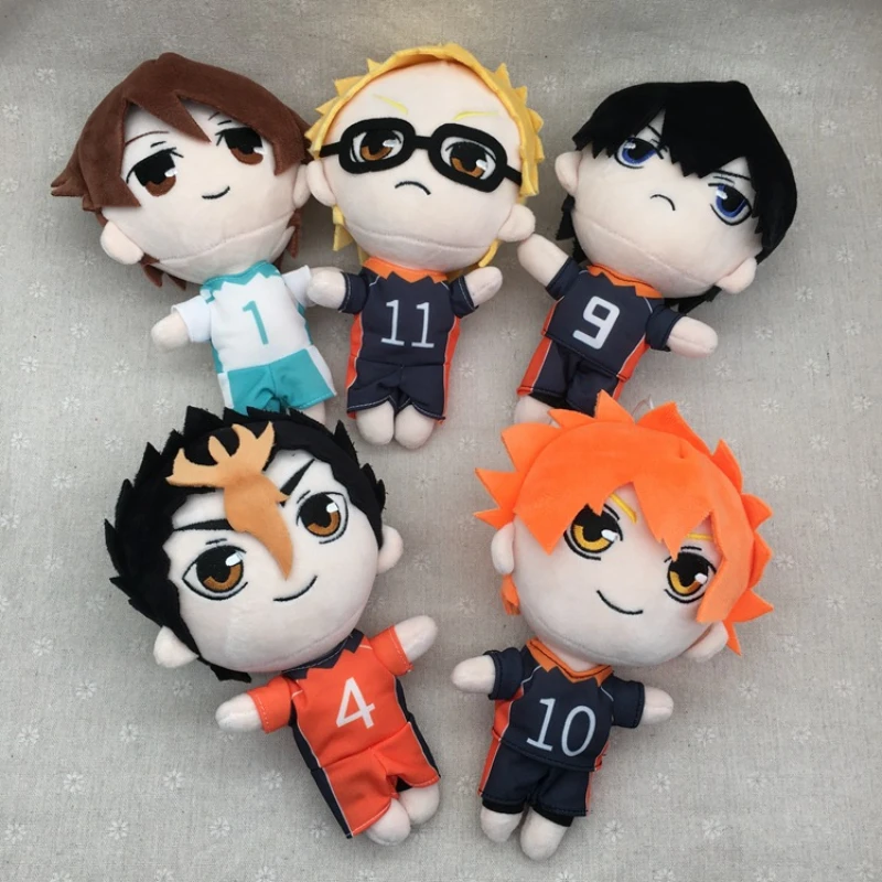 

Haikyuu Plush Toys Oikawa Nishinoya Kenma Shoyo Nishinoya Stuffed Dolls Hinata Yu Tobio Kageyama Plushies Figure Kids Xmas Gifts