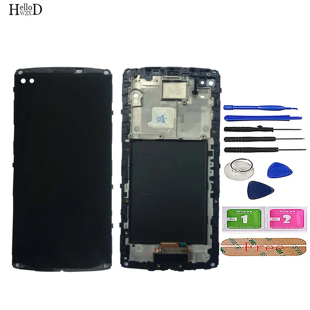 

5.7'' LCD Display For LG V10 H960 H968 H900 VS990 With Touch Screen Digitizers Sensor Assembly With Frame Tools