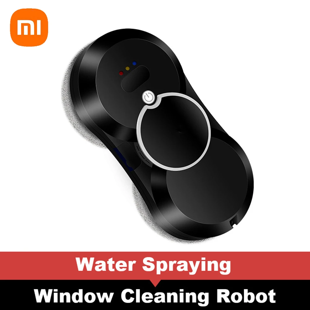 

Xiaomi New Window Cleaning Robot Window Washer Robot Home Appliance Vacuum Cleaner Window Cleaner Electric Glass Remote Control