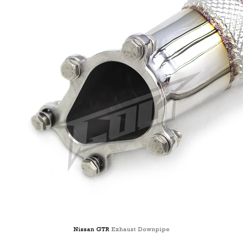 Выхлопная труба для Nissan GTR/GT-R 3.8TT 2008-2023 выхлопная 304 из нержавеющей стали без