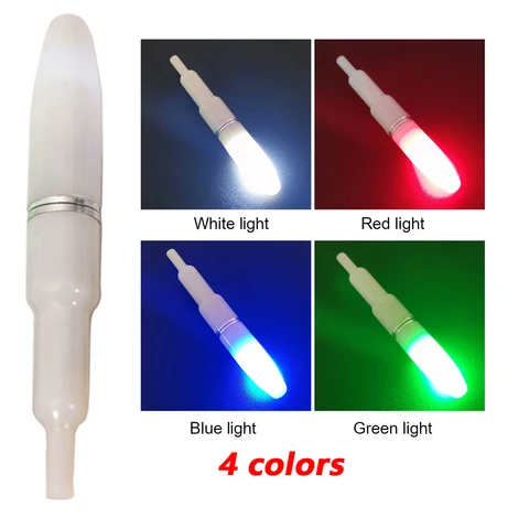 Fishing Rod Tip Luminous Stick Float Light Fishing Tackle Tools Accessories for Adult Outdoor Fishing Supplies