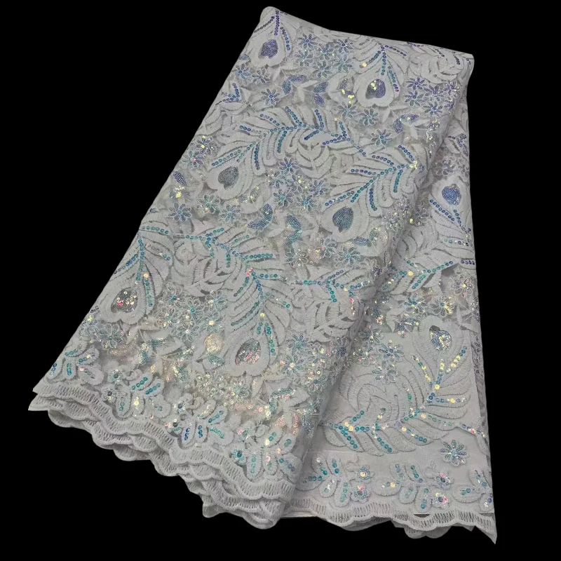 

Pure White Swiss Voile Lace In Switzerland Lady Dress Materials African Lace Fabric Embroidery Wedding Sewing for Women Party A4