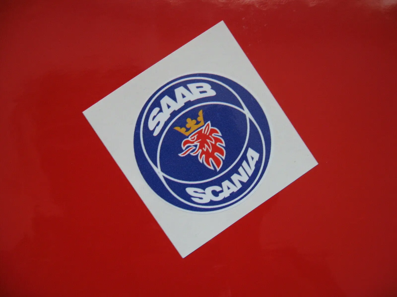 

For 4Pcs SAAB SCANIA wheel centres sticker/decal