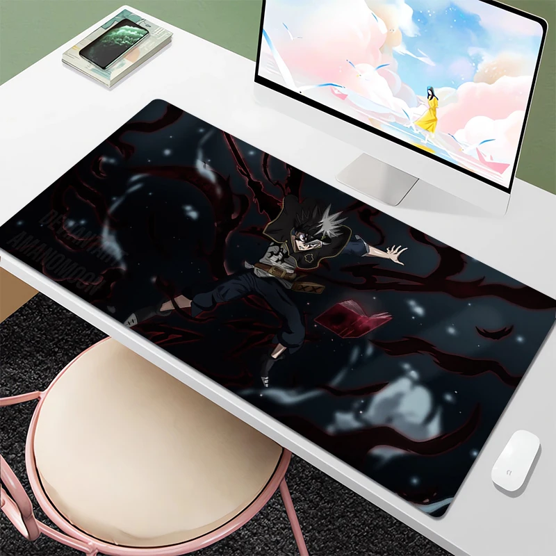 

Xxl Mouse Pad Anime Black Clover Gamer Cabinet Home Office Accessories Deskmat Mousepad Gaming Desktop Computers Desk Mat Cute