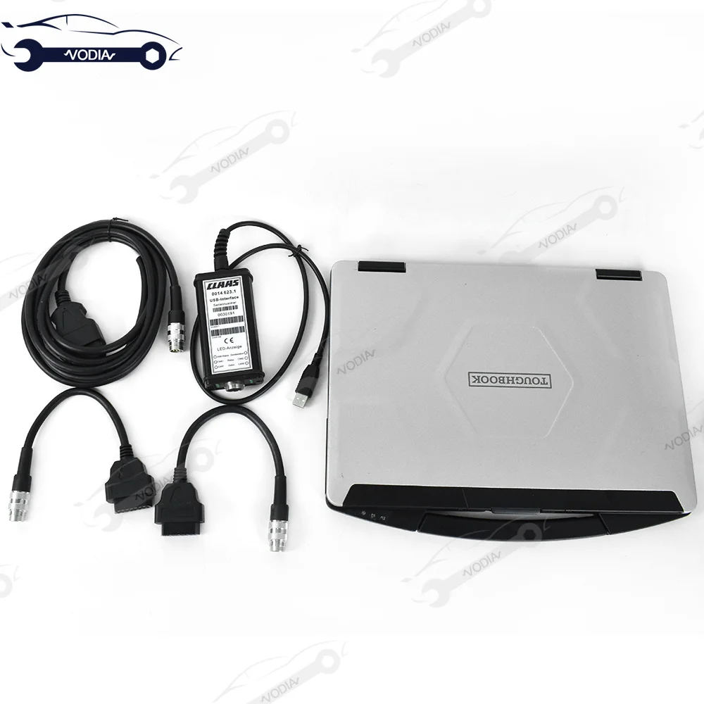 cf53laptop для CLAAS CDS 7.5.1 интерфейс DIAGNOSTIC KIT CAN-интерфейс сельскохозяйственный