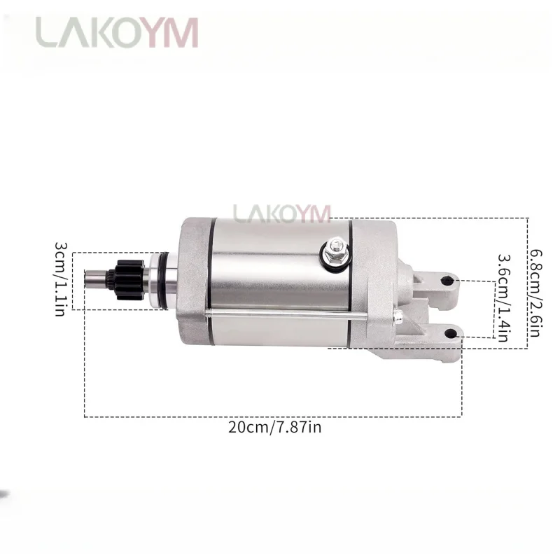 Стартер для Yamaha ATV Raptor 660 Kawasaki мотоцикл zr550 зефираприлия Pegaso 650 Trail Factory yfm660r