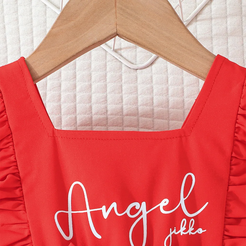 Детское летнее платье без рукавов на возраст 6-36 месяцев