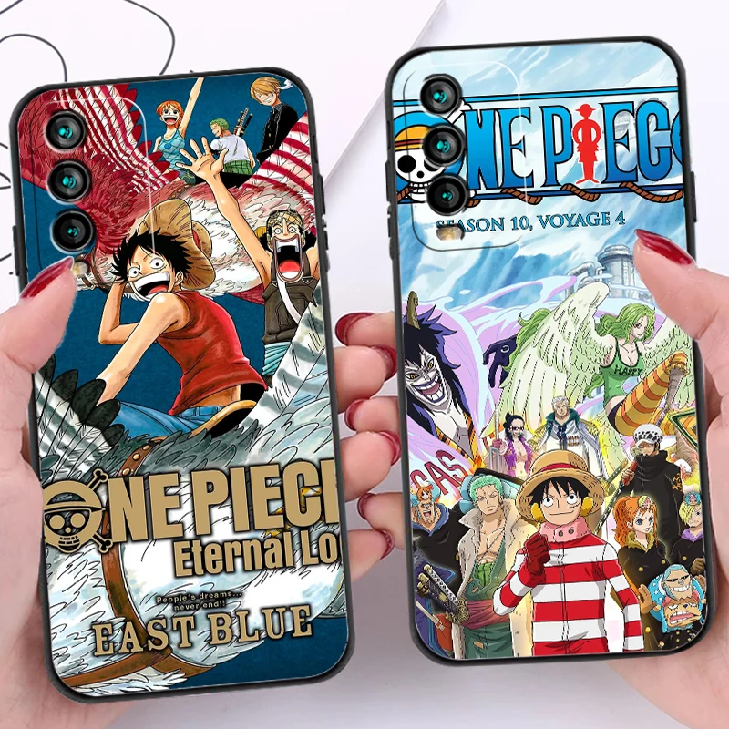 

One Piece Bandai Anime Phone Cases For Xiaomi Redmi 9AT 9 9T 9A 9C Redmi Note 9 9 Pro 9S 9 Pro 5G Cases Soft TPU Funda