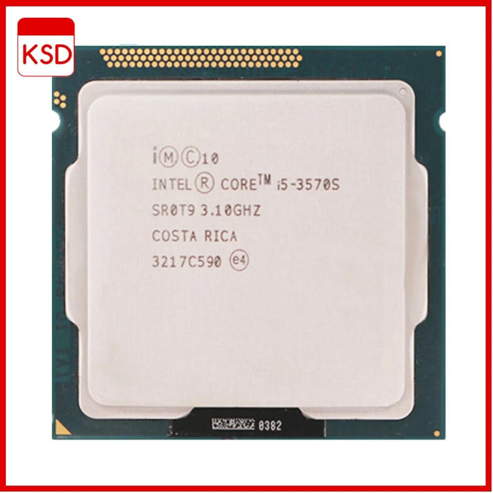 

Четырехъядерный процессор Intel Core i5 3570S 3,1 ГГц 6 Мб 65 Вт LGA 1155