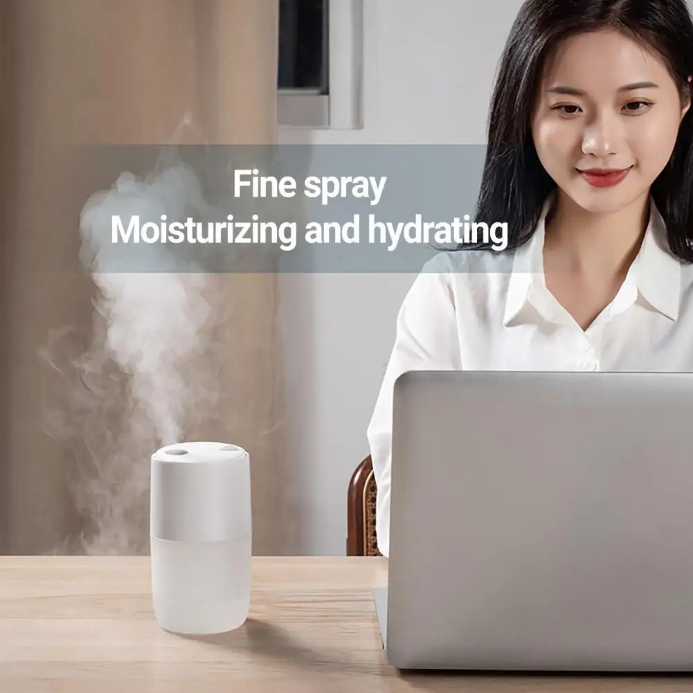 

Увлажнитель воздуха ультразвуковой со светодиодный кой, 360 мл