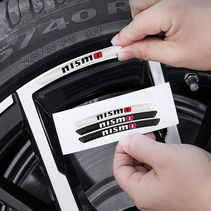 Автомобили для Nissan 4 шт. металлическая наклейка на ступицу колеса автомобиля