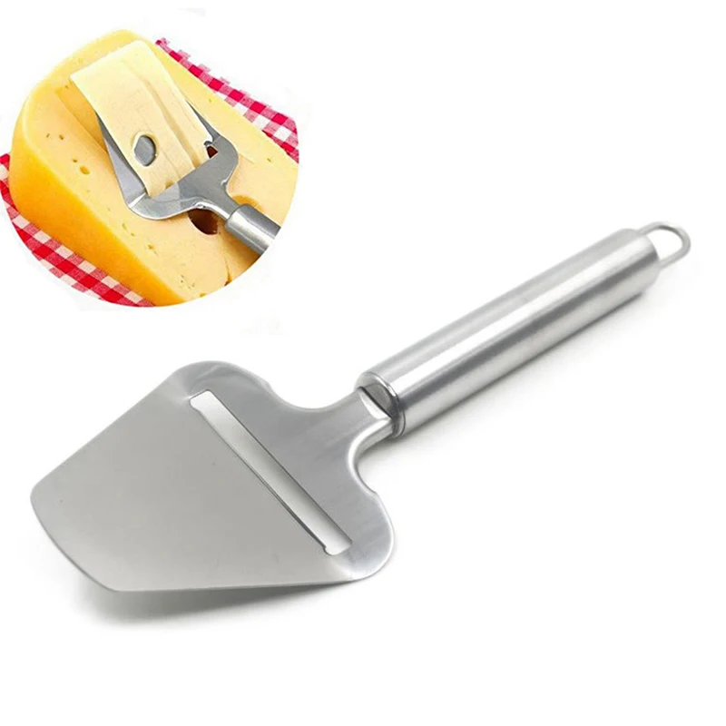 

Thanstar Stainless Steel Cheese Slicer Butter Cutter Cake Spatula Dessert Cutting Knife Cheese Peeler Shredder Kitchen Gadgets