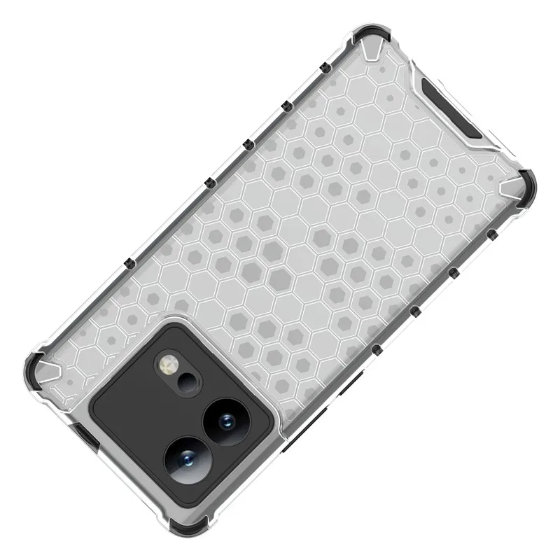 For IQOO Neo8 Pro Case IQOO Neo Neo5 Neo6 Neo7 Neo8 Cover 6.78 inch Shockproof Honeycomb Hard PC Protection Bumper For IQOO Neo8